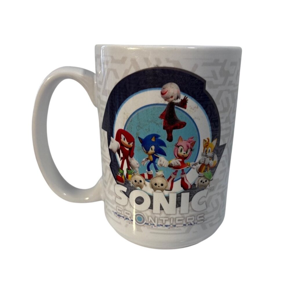 Sonic Frontiers Mug Ceramic Featuring Iconic Characters Sega Collectible